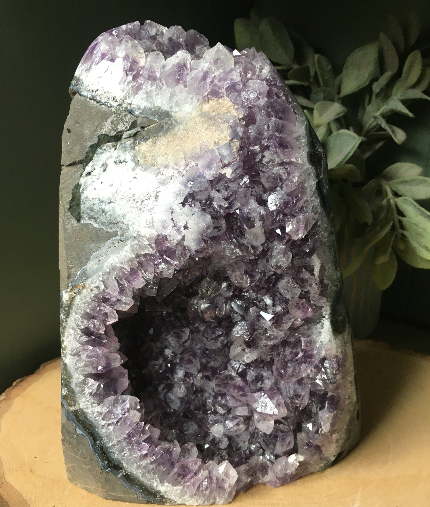 Amethyst Cut Base Crystal