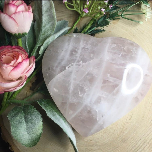 Rose Quartz Heart