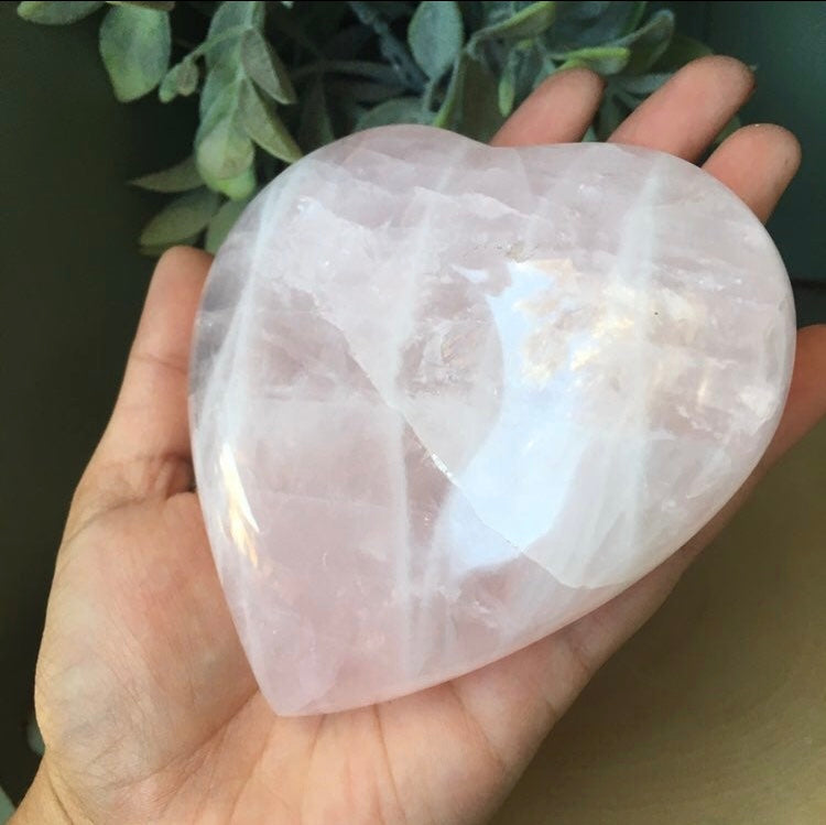 Rose Quartz Heart