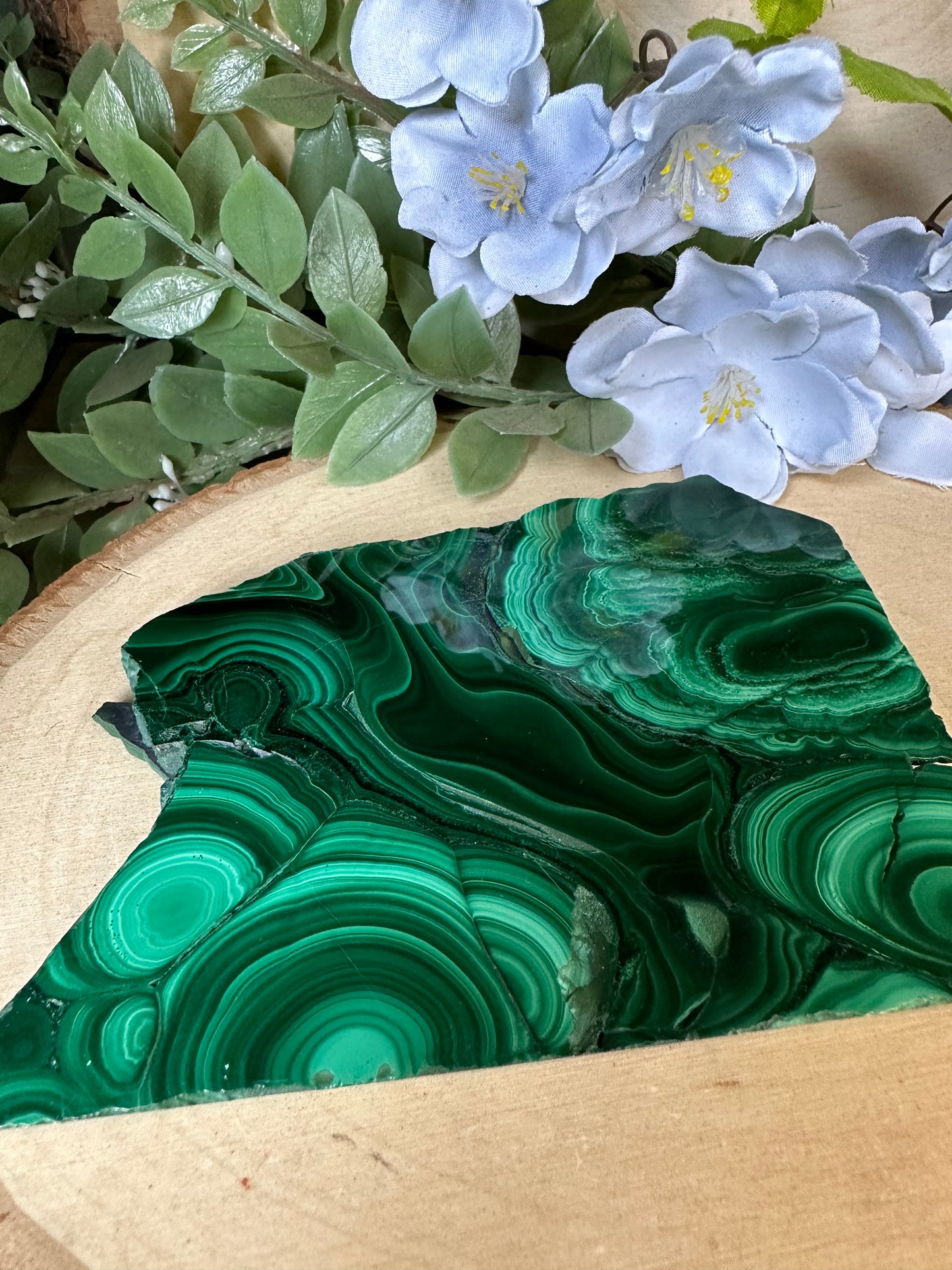 Slabbed Malachite