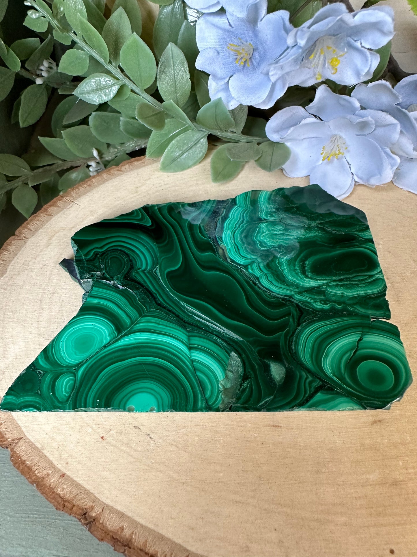 Slabbed Malachite