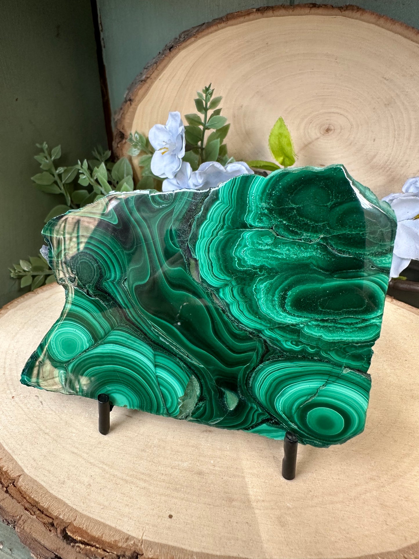 Slabbed Malachite