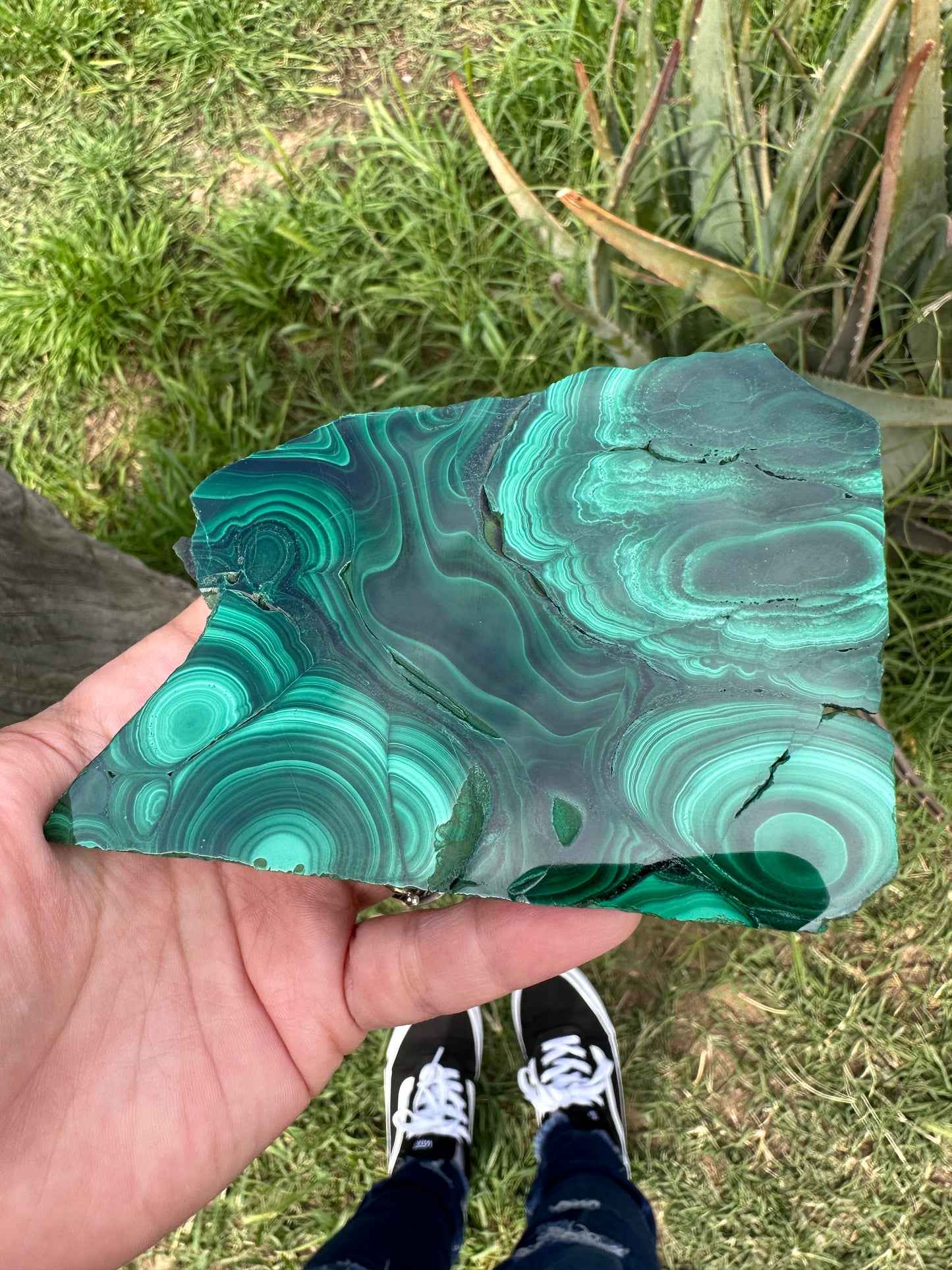 Slabbed Malachite