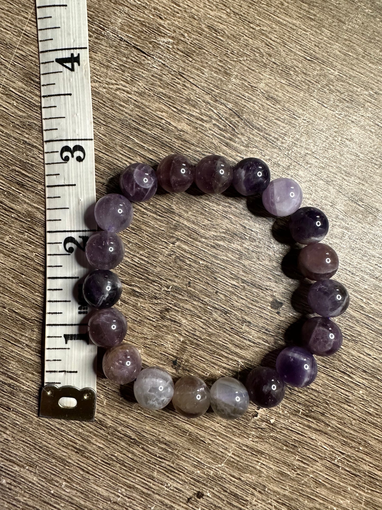 Beaded Amethyst Bracelet