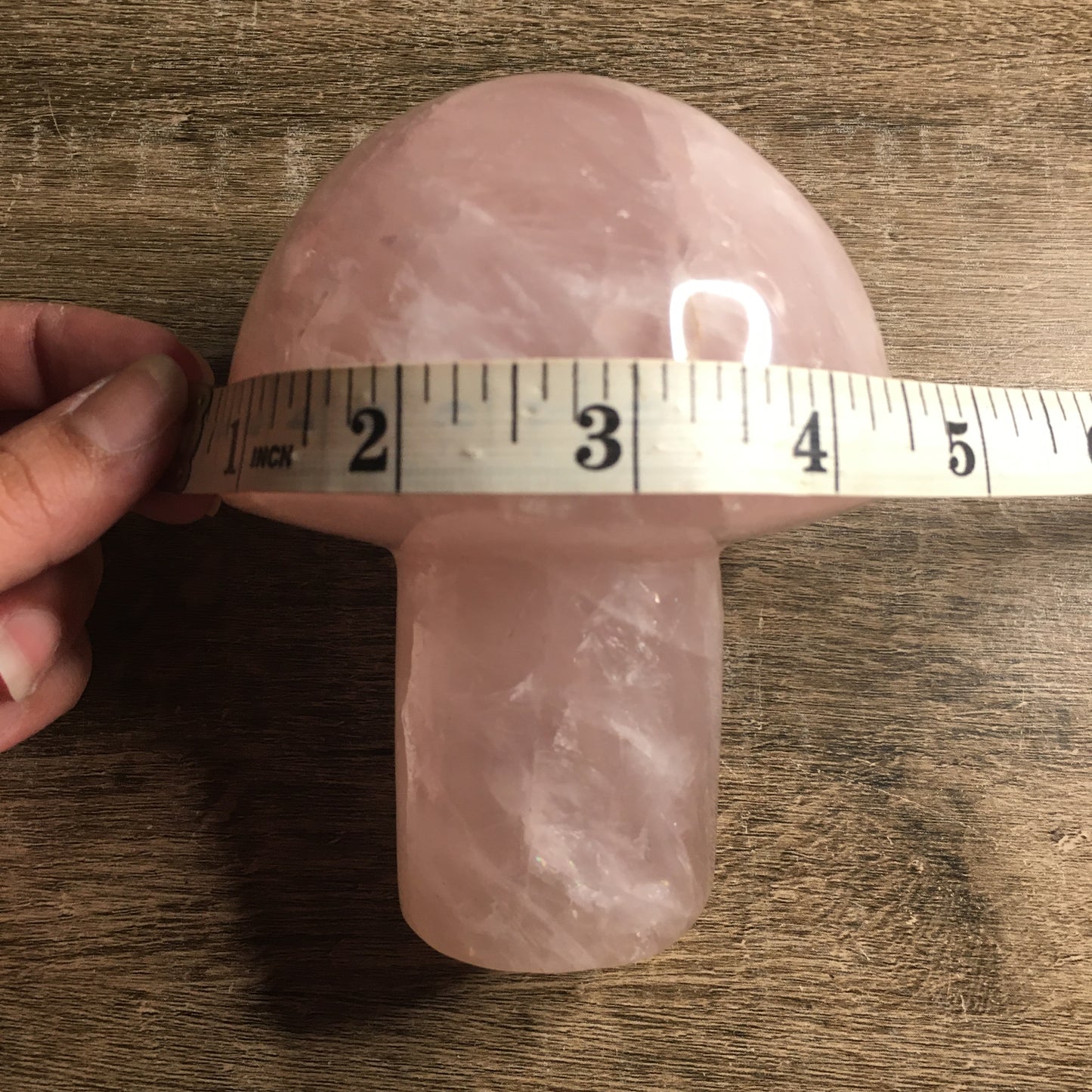 Rose Quartz Mushroom