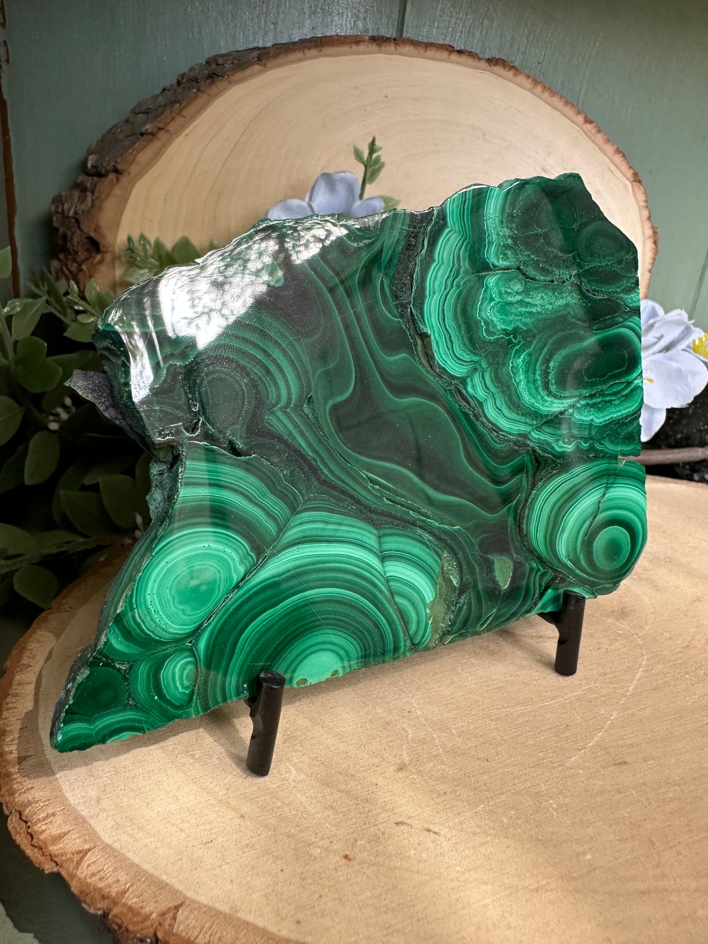 Slabbed Malachite