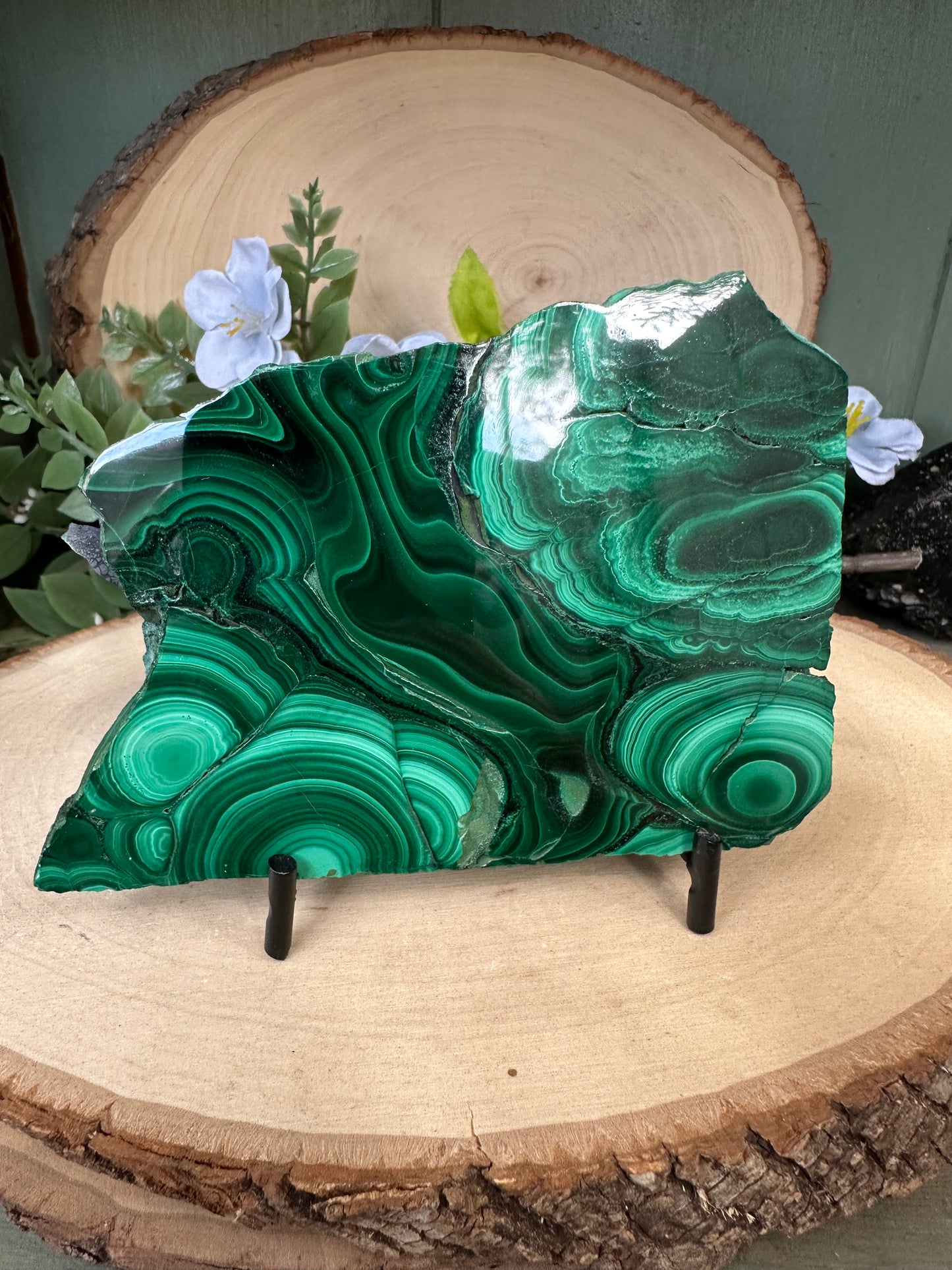 Slabbed Malachite